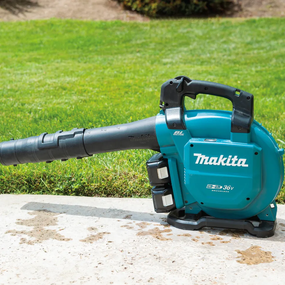Factory Reconditioned Makita 18V X2 (36V) LXT Brushless Lithium-Ion Cordless Blower Kit with 2 Batteries (5 Ah)