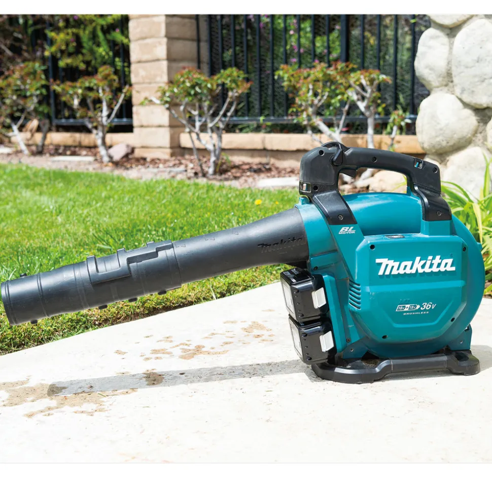Factory Reconditioned Makita 18V X2 (36V) LXT Brushless Lithium-Ion Cordless Blower Kit with 2 Batteries (5 Ah)
