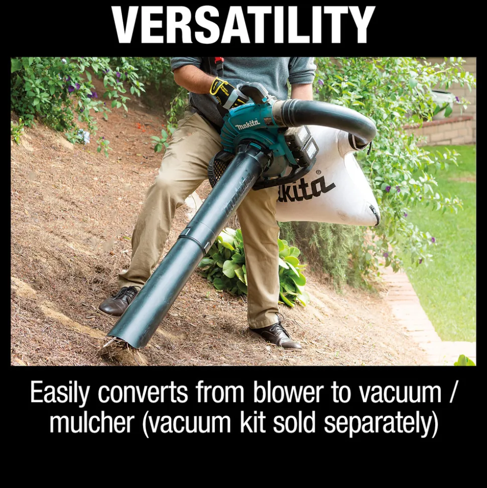 Factory Reconditioned Makita 18V X2 (36V) LXT Brushless Lithium-Ion Cordless Blower Kit with 2 Batteries (5 Ah)