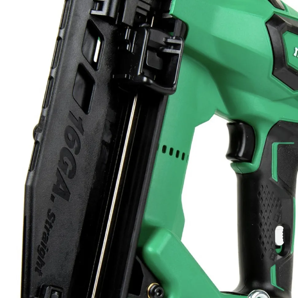 Factory Reconditioned Metabo HPT 18V Brushless Lithium-Ion 16 Gauge Cordless Straight Brad Nailer Kit (3 Ah)