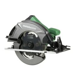 Factory Reconditioned Metabo HPT 15 Amp Single Bevel 7-1/4 in. Corded Circular Saw with Blower Function, and Aluminum Die Cast Base
