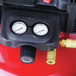Factory Reconditioned Porter-Cable 0.8 HP 6 Gallon Oil-Free Pancake Air Compressor