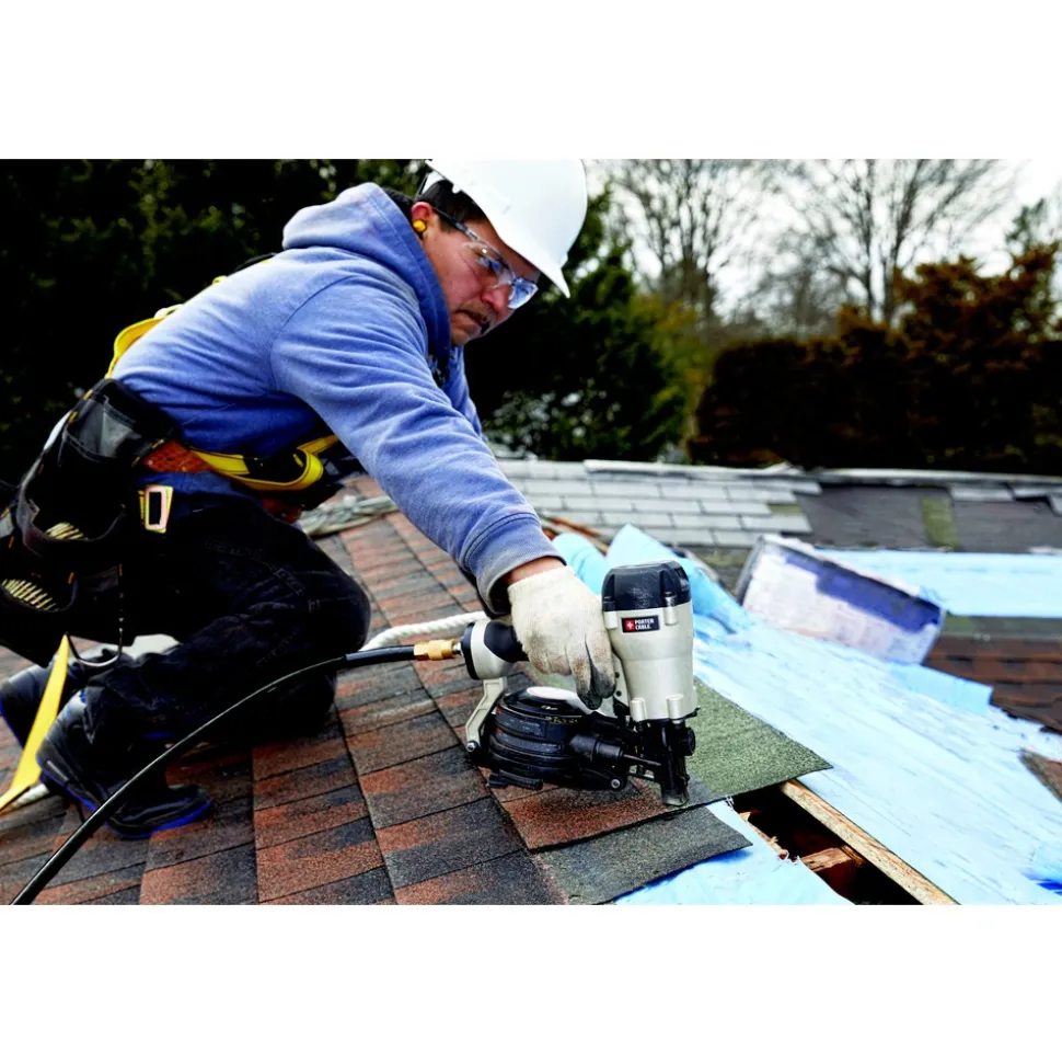 Factory Reconditioned Porter-Cable 15-Degree Pneumatic Coil Roofing Nailer