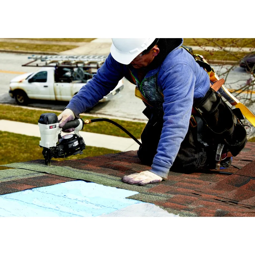 Factory Reconditioned Porter-Cable 15-Degree Pneumatic Coil Roofing Nailer