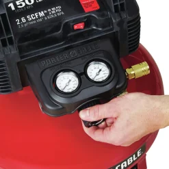 Factory Reconditioned Porter-Cable 22 Degree 3-1/2 in. Full Round Head Framing Nailer with Air Compressor