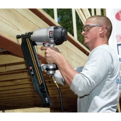 Factory Reconditioned Porter-Cable 22 Degree 3-1/2 in. Full Round Head Framing Nailer with Air Compressor