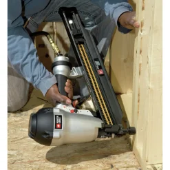 Factory Reconditioned Porter-Cable 22 Degree 3-1/2 in. Full Round Head Framing Nailer with Air Compressor