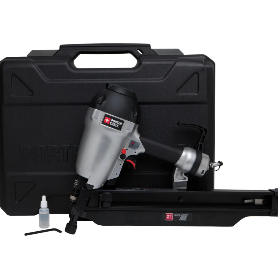 Factory Reconditioned Porter-Cable 22 Degree 3-1/2 in. Full Round Head Framing Nailer Kit