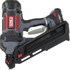 Factory Reconditioned SENCO 18V Lithium-Ion 30 - 34-Degree Paper-Tape 3-1/2 in. Cordless Pneumatic Framing Nailer (3 Ah)