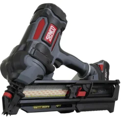 Factory Reconditioned SENCO 18V Lithium-Ion 30 - 34-Degree Paper-Tape 3-1/2 in. Cordless Pneumatic Framing Nailer (3 Ah)
