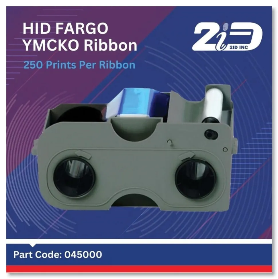 Fargo Full Color Ribbon - Black/Cyan/Magenta/Yellow