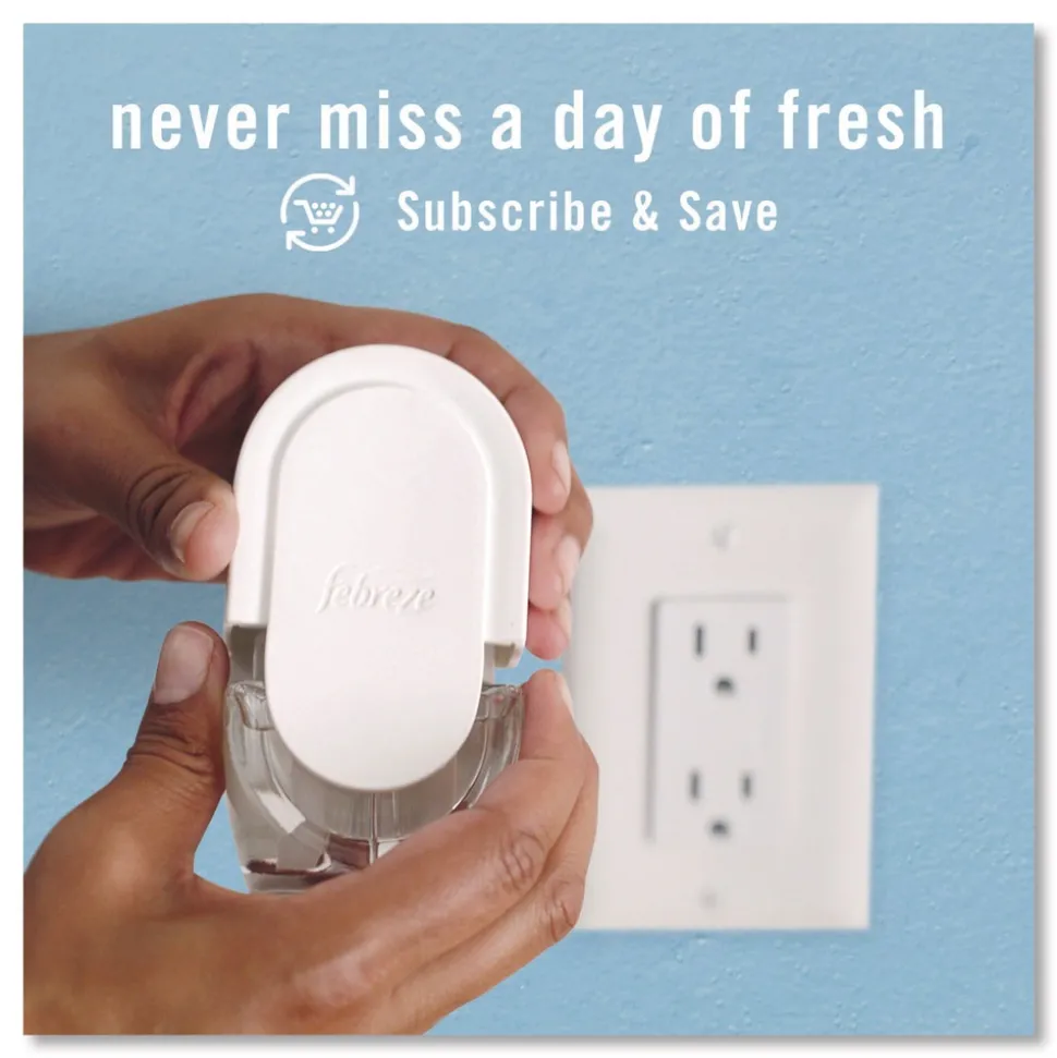 Febreze 2.63 oz. PLUG Air Freshener Refills - Gain Scent (6 Packs/Carton)