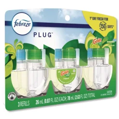 Febreze 2.63 oz. PLUG Air Freshener Refills - Gain Scent (6 Packs/Carton)