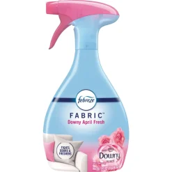 Febreze FABRIC 23.6 oz. Spray Bottle Extra Strength Refresher/Odor Eliminator - Downy April Fresh (8/Carton)