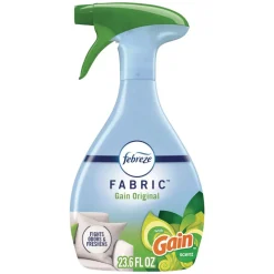 Febreze FABRIC 23.6 oz. Spray Bottle Refresher/Odor Eliminator - Gain Original (4/Carton)