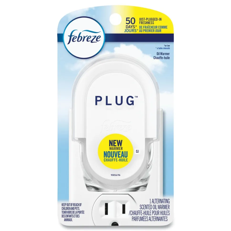 Febreze PLUG 2.5 in. x 3 in. x 4 in. Air Freshener Warmer - Off White