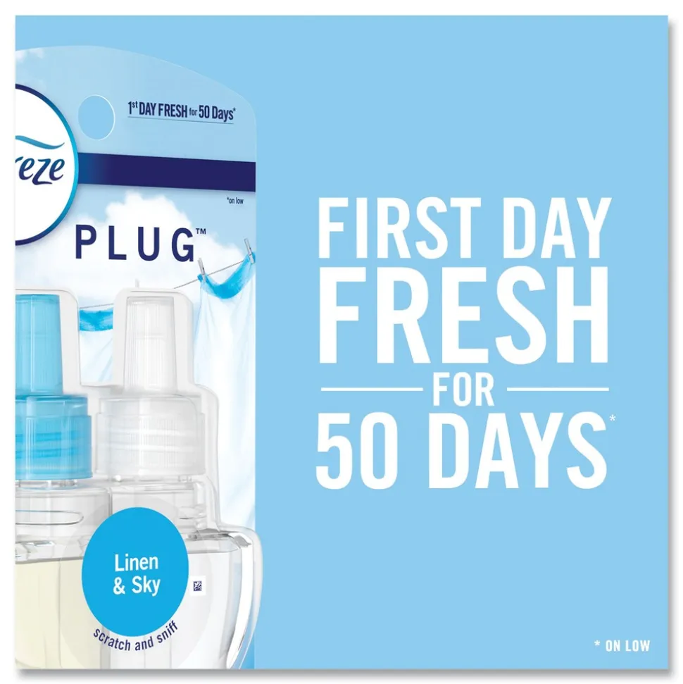 Febreze PLUG 2.5 in. x 3 in. x 4 in. Air Freshener Warmer - Off White