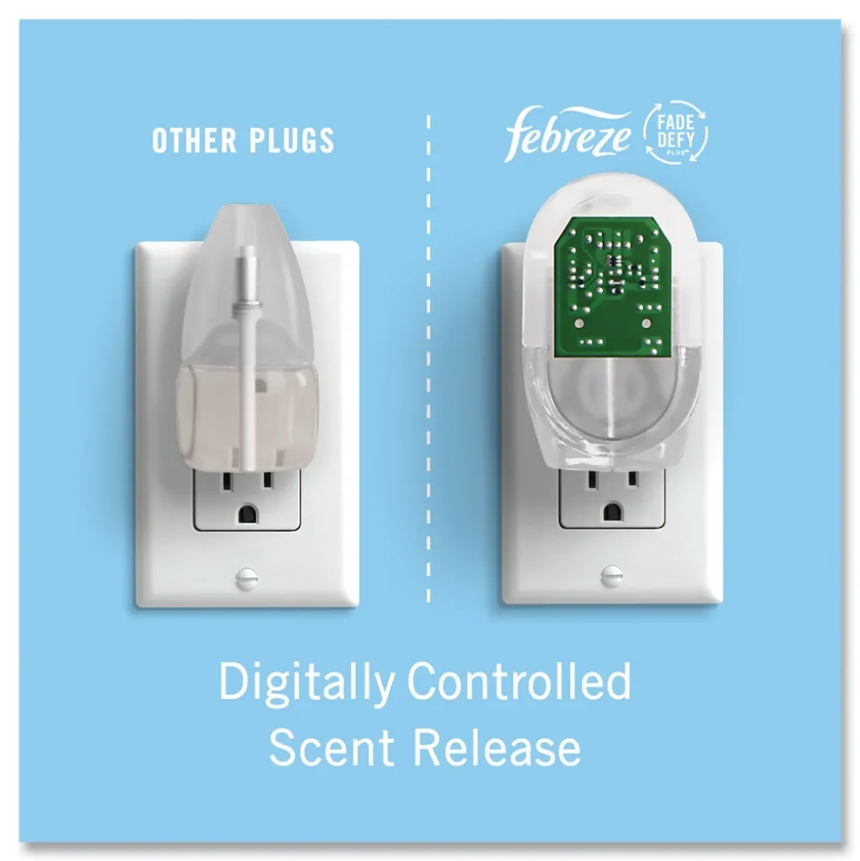 Febreze PLUG 2.5 in. x 3 in. x 4 in. Air Freshener Warmer - Off White