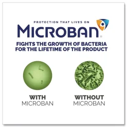 Fellowes Mfg Co. 17.5 in. W x 13.13 in. D x 4.13 in. to 5.63 in. H Adjustable Locking Footrest with Microban - Black/Silver