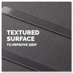 Fellowes Mfg Co. 17.5 in. W x 13.13 in. D x 4.13 in. to 5.63 in. H Adjustable Locking Footrest with Microban - Black/Silver