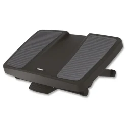 Fellowes Mfg Co. 17.75 in. W x 13.25 in. D x 4 in. to 6.5 in. H HPS Ultimate Foot Support - Black/Gray