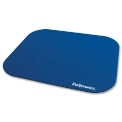 Fellowes Mfg Co. 9 in. x 8 in. Polyester Mouse Pad - Blue