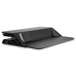 Fellowes Mfg Co. 32.75 in. x 24.25 in. x 5.5 in. to 22.5 in. Lotus DX Sit-Stand Workstation - Black