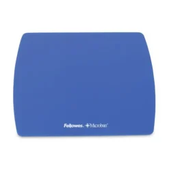 Fellowes Mfg Co. 9 in. x 7 in. Ultra Thin Mouse Pad with Microban Protection - Sapphire Blue