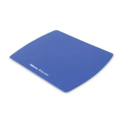 Fellowes Mfg Co. 9 in. x 7 in. Ultra Thin Mouse Pad with Microban Protection - Sapphire Blue