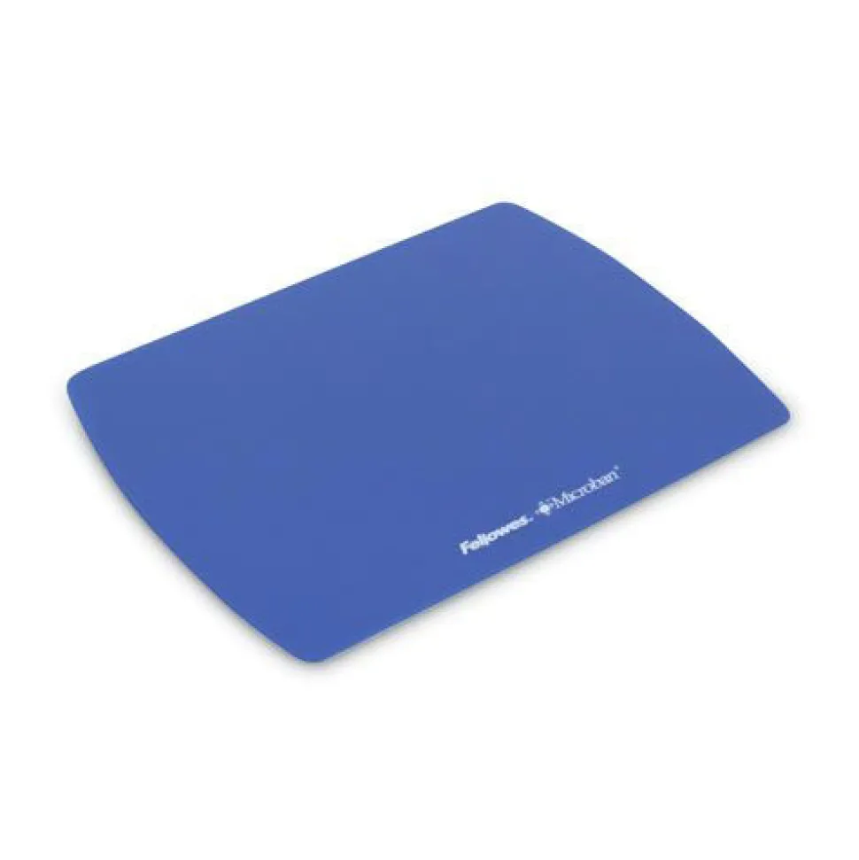 Fellowes Mfg Co. 9 in. x 7 in. Ultra Thin Mouse Pad with Microban Protection - Sapphire Blue