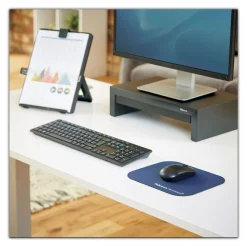 Fellowes Mfg Co. 9 in. x 8 in. Mouse Pad with Microban Protection - Navy