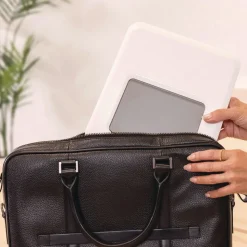 Fellowes Mfg Co. 9.25 in. x 10.55 in. x 0.55 in. to 8 in. Supports Up to 8.8 lbs. Breyta Laptop Stand - White