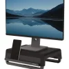 Fellowes Mfg Co. 13.94 in. x 11.97 in. x 3.25 in. to 6 in. Supports 33 lbs. Breyta Monitor Stand - Black