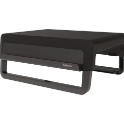 Fellowes Mfg Co. 13.94 in. x 11.97 in. x 3.25 in. to 6 in. Supports 33 lbs. Breyta Monitor Stand - Black