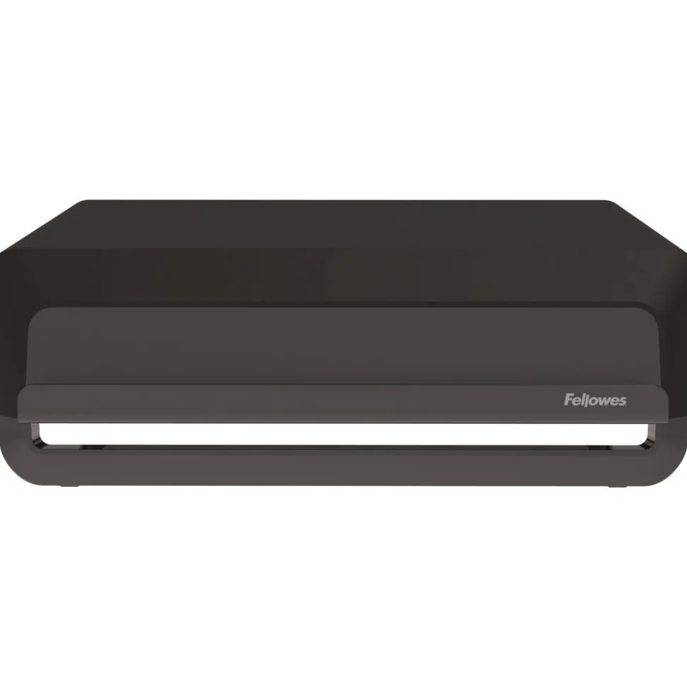 Fellowes Mfg Co. 13.94 in. x 11.97 in. x 3.25 in. to 6 in. Supports 33 lbs. Breyta Monitor Stand - Black