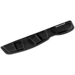 Fellowes Mfg Co. 13.75 in. x 3.37 in. Memory Foam Keyboard Palm Support - Black