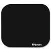Fellowes Mfg Co. 9 in. x 8 in. Polyester Mouse Pad - Black