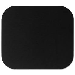 Fellowes Mfg Co. 9 in. x 8 in. Polyester Mouse Pad - Black