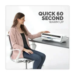 Fellowes Mfg Co. 6 Rollers 12.5 in. Max Document Width 10 mil Max Document Thickness Jupiter 125 Laminator