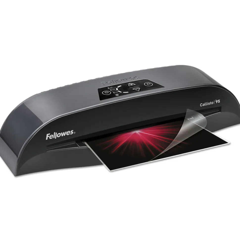 Fellowes Mfg Co. Callisto 95 9 in. Max Document Width 5 mil Max Document Thickness Laminators