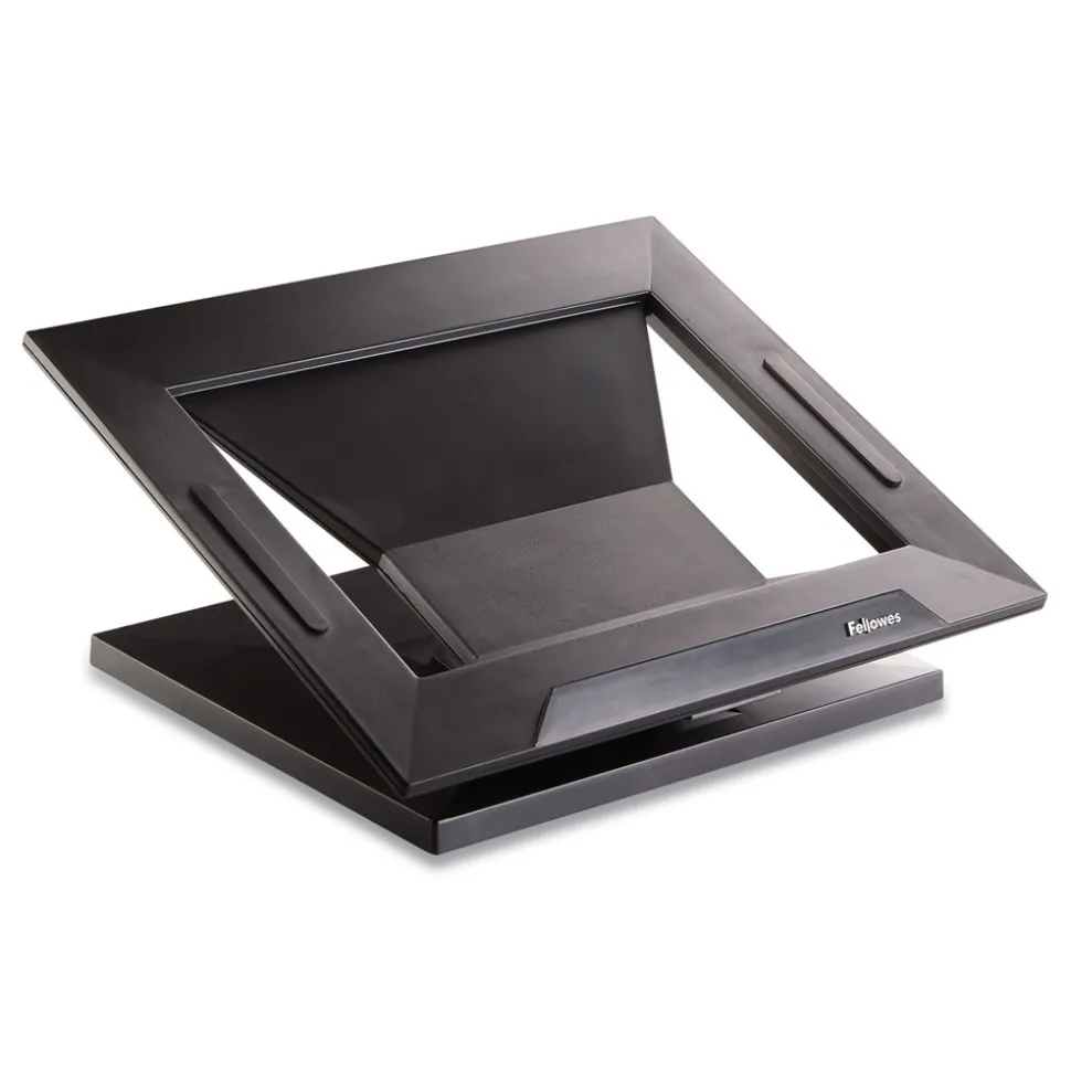 Fellowes Mfg Co. Designer Suites 13.19 in. x 11.19 in. x 4 in. Laptop Riser Supports up to 25 lbs. - Black Pearl