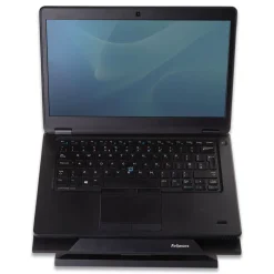 Fellowes Mfg Co. Designer Suites 13.19 in. x 11.19 in. x 4 in. Laptop Riser Supports up to 25 lbs. - Black Pearl