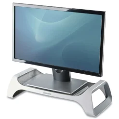 Fellowes Mfg Co. I-Spire Series 20 in. x 8.88 in. x 4.88 in. Monitor Lift Supports 25 lbs. - White/Gray