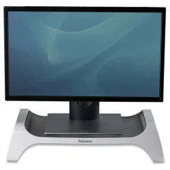 Fellowes Mfg Co. I-Spire Series 20 in. x 8.88 in. x 4.88 in. Monitor Lift Supports 25 lbs. - White/Gray