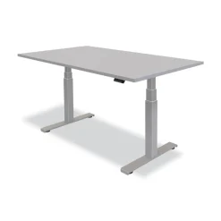 Fellowes Mfg Co. Levado 48 in. x 24 in. Laminated Table Top - Gray
