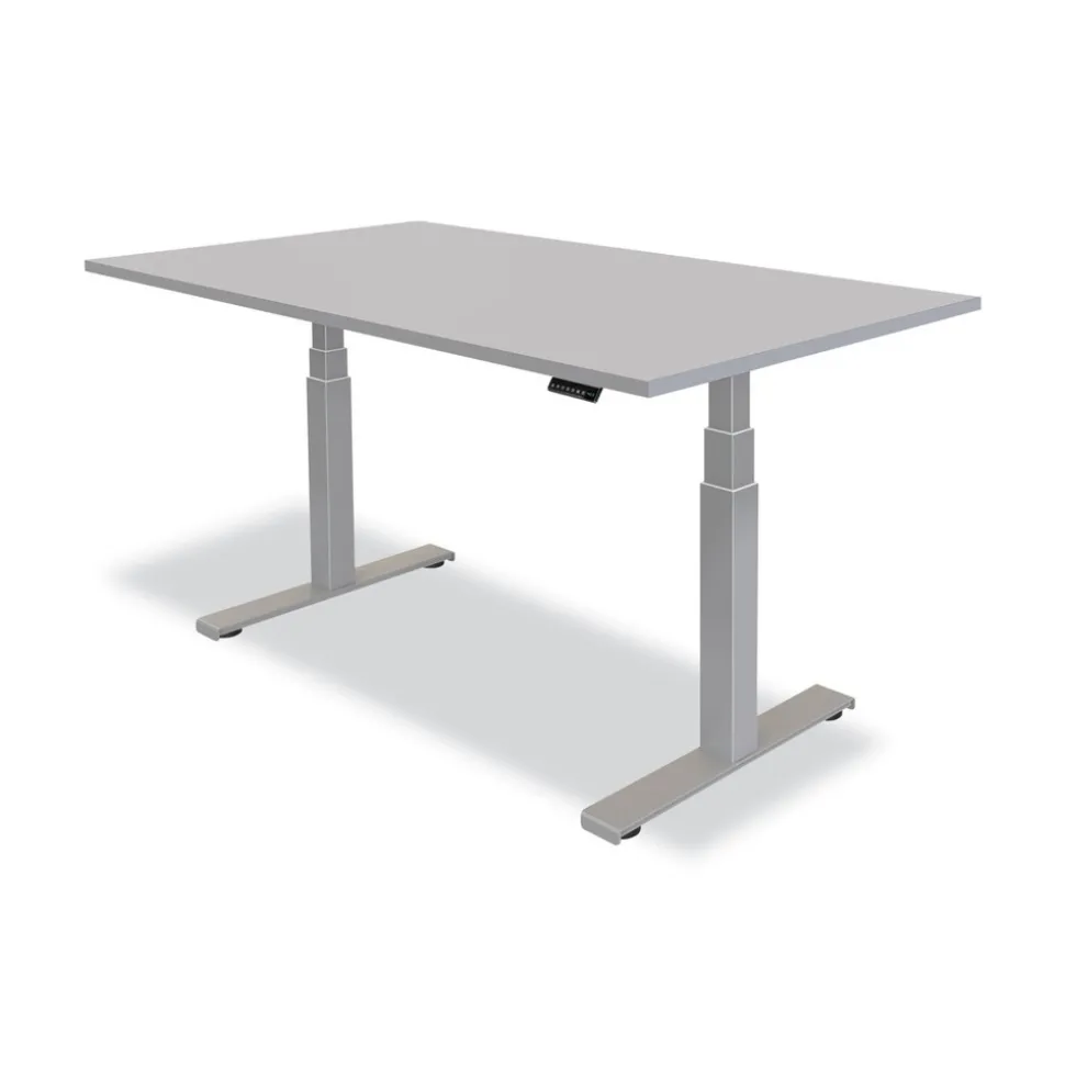 Fellowes Mfg Co. Levado 48 in. x 24 in. Laminated Table Top - Gray