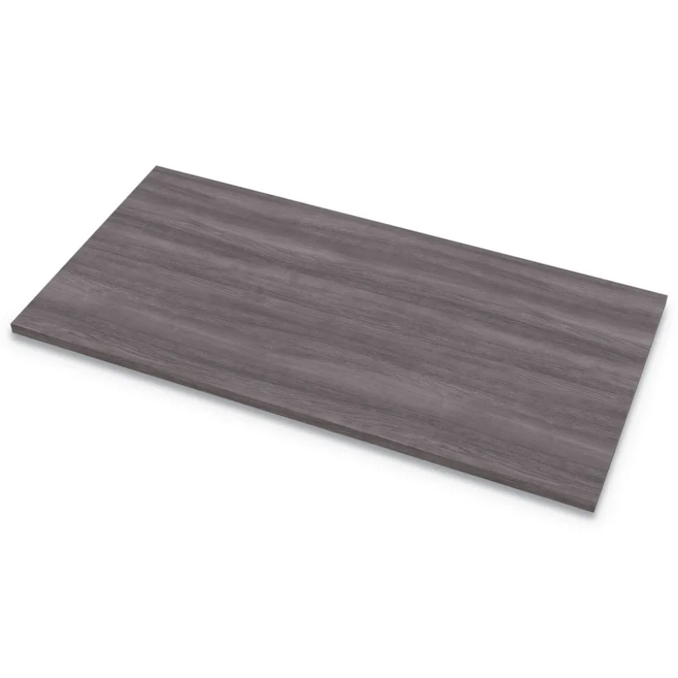 Fellowes Mfg Co. Levado 48 in. x 24 in. Laminate Table Top - Gray Ash