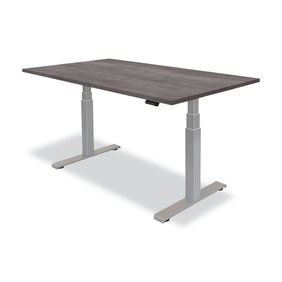 Fellowes Mfg Co. Levado 48 in. x 24 in. Laminate Table Top - Gray Ash