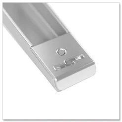 Fellowes Mfg Co. LX890 0.25 in./0.31 in. Staples 40-Sheet Capacity Handheld Plier Stapler with Antimicrobial Protection - White