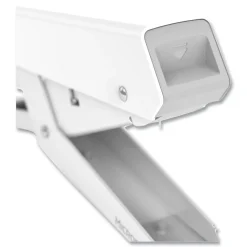 Fellowes Mfg Co. LX890 0.25 in./0.31 in. Staples 40-Sheet Capacity Handheld Plier Stapler with Antimicrobial Protection - White